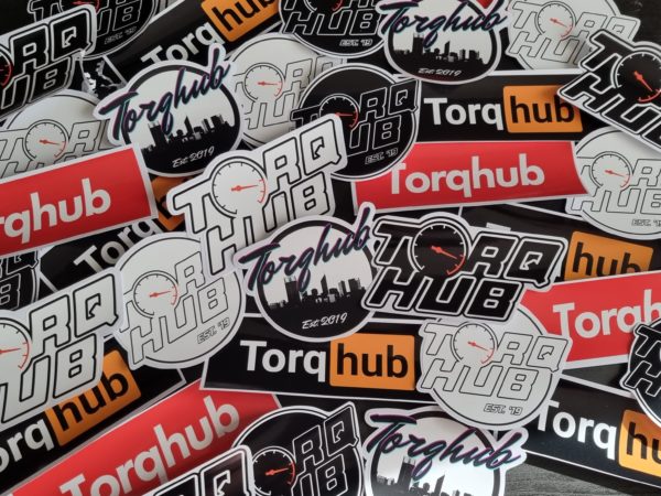 Torq Hub Sticker pack